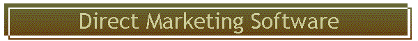 Direct Marketing Software